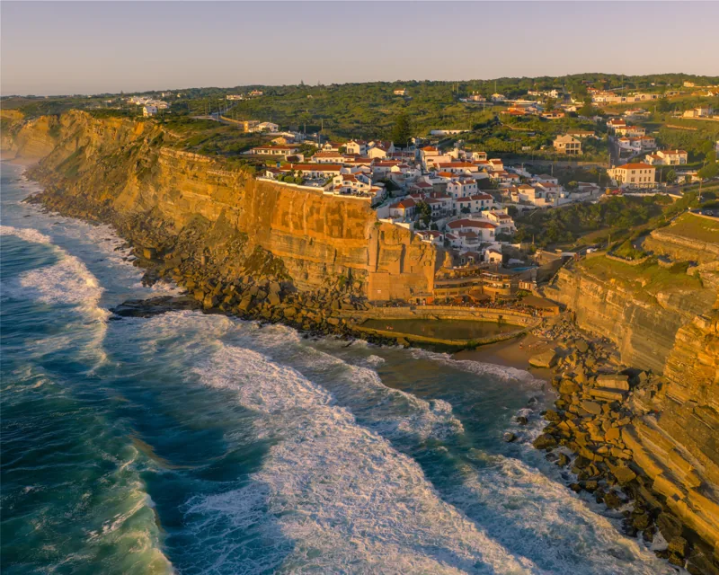 Azenhas do Mar — Golden Hour, fine art print