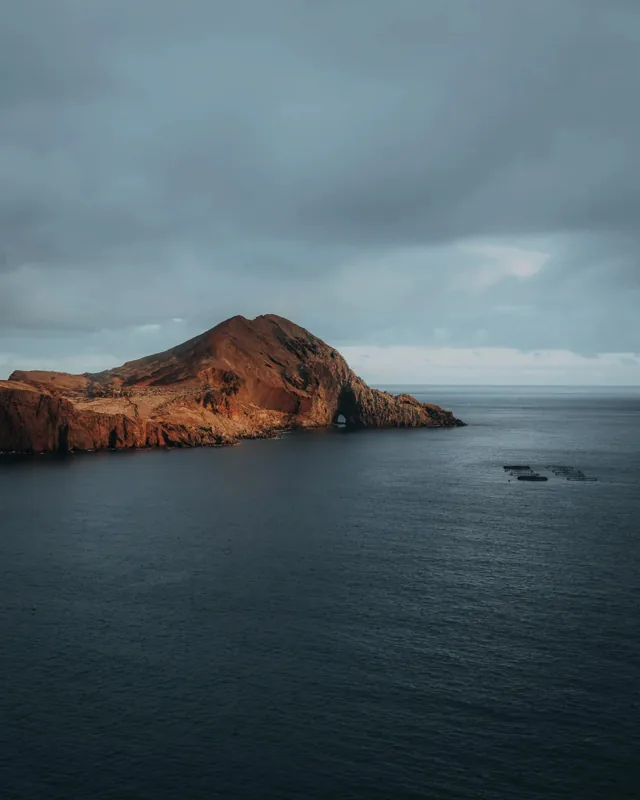Madeira Headland — Warm Light, fine art print