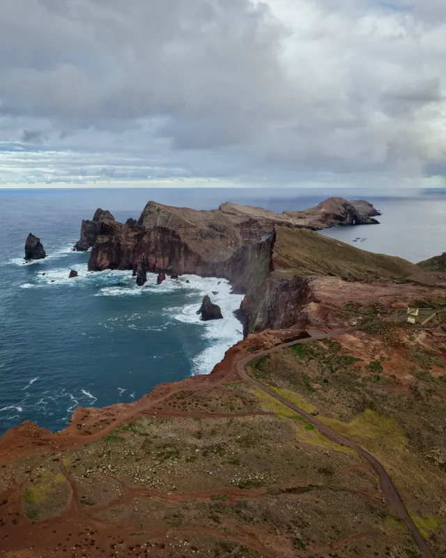Ponta de São Lourenço — Aerial, fine art print